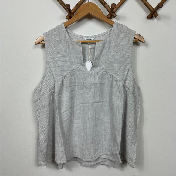 Splendid Susannah Top in Smoke Lavender Size XL - Picture 2 of 9